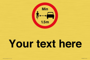 PR7880: Custom No closer than 1.5m when passing cyclists