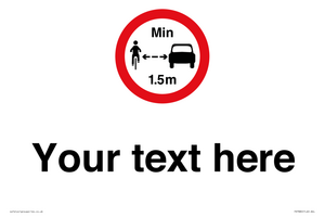 PR7880: Custom No closer than 1.5m when passing cyclists