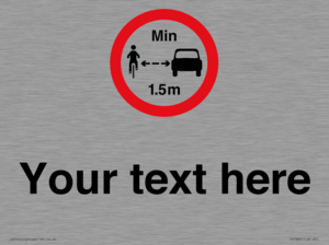 PR7880: Custom No closer than 1.5m when passing cyclists