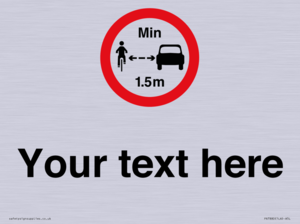 PR7880: Custom No closer than 1.5m when passing cyclists