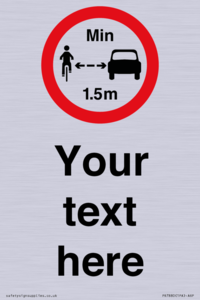 PR7880: Custom No closer than 1.5m when passing cyclists