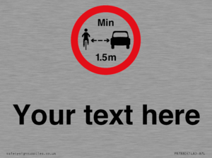 PR7880: Custom No closer than 1.5m when passing cyclists