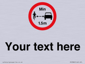 PR7880: Custom No closer than 1.5m when passing cyclists