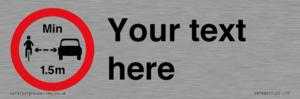 PR7880: Custom No closer than 1.5m when passing cyclists