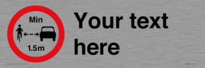 PR7880: Custom No closer than 1.5m when passing cyclists