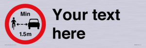 PR7880: Custom No closer than 1.5m when passing cyclists