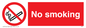 PS1: no smoking