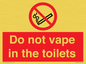 PS10066: Do not vape in the toilets