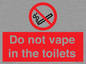 PS10066: Do not vape in the toilets