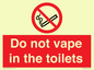 PS10066: Do not vape in the toilets