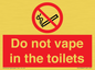 PS10066: Do not vape in the toilets