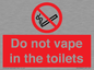 PS10066: Do not vape in the toilets
