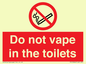 PS10066: Do not vape in the toilets