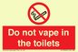 PS10066: Do not vape in the toilets