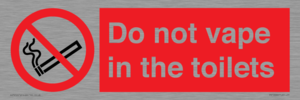 PS10066: Do not vape in the toilets