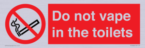 PS10066: Do not vape in the toilets
