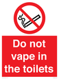 PS10066: Do not vape in the toilets