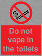 PS10066: Do not vape in the toilets