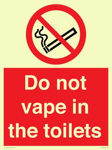 PS10066: Do not vape in the toilets