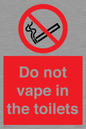 PS10066: Do not vape in the toilets