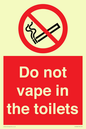 PS10066: Do not vape in the toilets