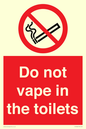 PS10066: Do not vape in the toilets