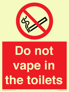 PS10066: Do not vape in the toilets