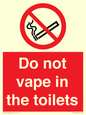 PS10066: Do not vape in the toilets