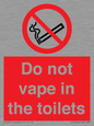 PS10066: Do not vape in the toilets