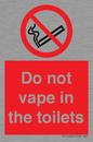 PS10066: Do not vape in the toilets