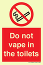 PS10066: Do not vape in the toilets