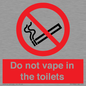 PS10066: Do not vape in the toilets