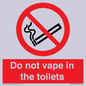 PS10066: Do not vape in the toilets