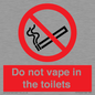 PS10066: Do not vape in the toilets