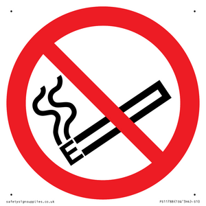 PS11788: P927 Prohibition: No e-cigarettes / vaping