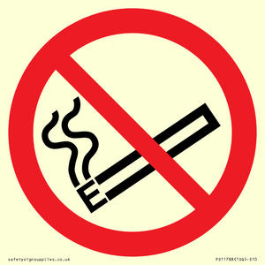 PS11788: P927 Prohibition: No e-cigarettes / vaping