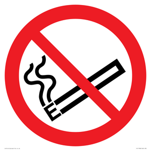 PS11788: P927 Prohibition: No e-cigarettes / vaping