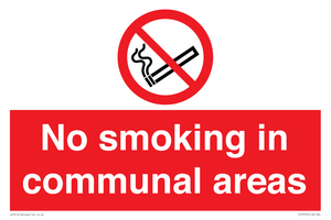 PS13109: No smoking in communal areas
