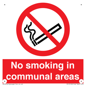 PS13109: No smoking in communal areas