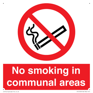 PS13109: No smoking in communal areas