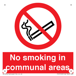 PS13109: No smoking in communal areas