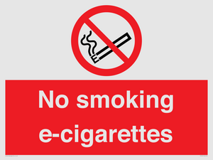 PS1461: no smoking e-cigarettes