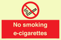 PS1461: no smoking e-cigarettes