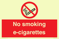 PS1461: no smoking e-cigarettes