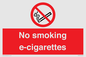 PS1461: no smoking e-cigarettes