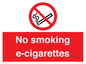 PS1461: no smoking e-cigarettes