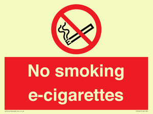 PS1461: no smoking e-cigarettes