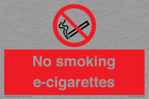 PS1461: no smoking e-cigarettes