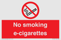 PS1461: no smoking e-cigarettes