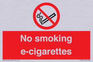 PS1461: no smoking e-cigarettes